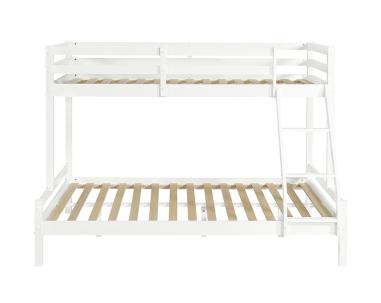 Litera madera cama inferior 135 cm victoria blanca
