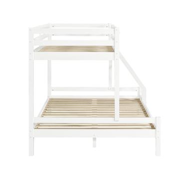 Litera madera cama inferior 135 cm victoria blanca