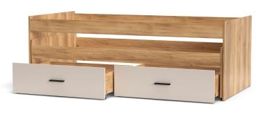 Cama compacta con nido ruedas Elba | Relax Muebles