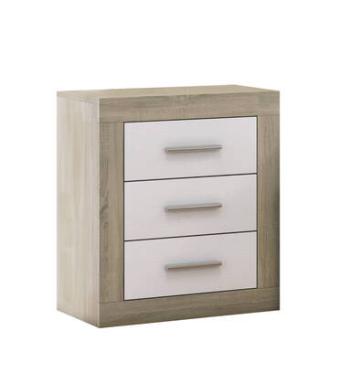 Mesita 3 cajones Elba | Relax Muebles