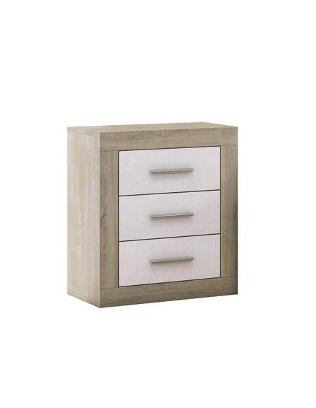 Mesita 3 cajones Elba | Relax Muebles