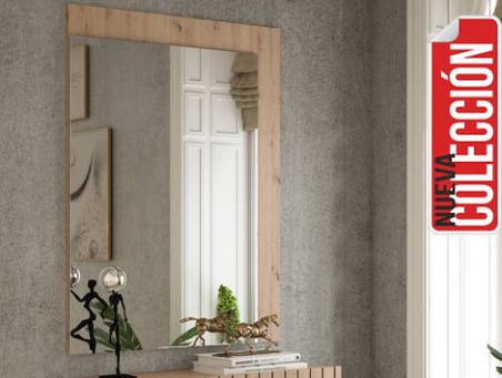 Espejo ref. 116 110x80 blanco | Relax Muebles