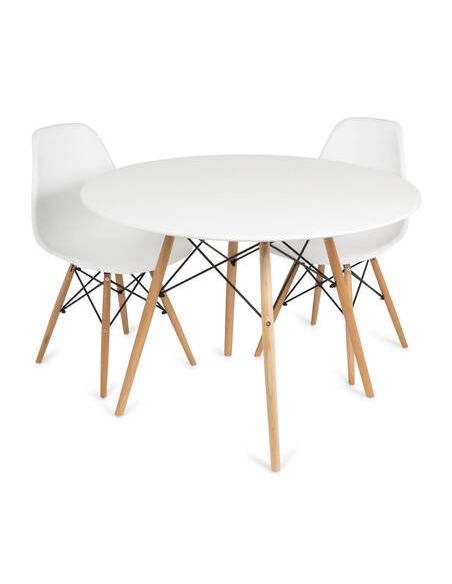 Mesa de comedor Vandyk redonda | Relax Muebles