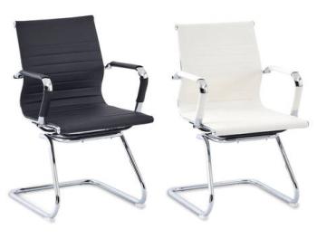 Silla de oficina París confidente blanco | Relax Muebles