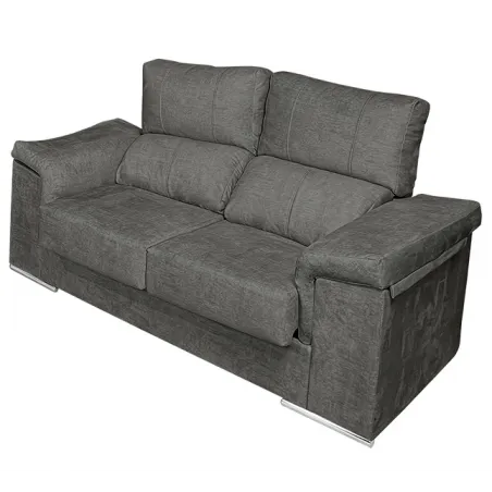 SOFA 2PL RECLINABLE Y EXTENSIBLE TAP. CAIRO, NEVADA Y EDI UV