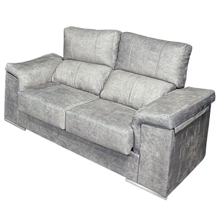 SOFA 2PL RECLINABLE Y EXTENSIBLE TAP. CAIRO, NEVADA Y EDI UV