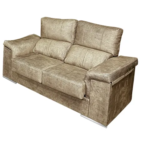 SOFA 3PL RECLINABLE Y EXTENSIBLE TAP. CAIRO, NEVADA Y EDI UV