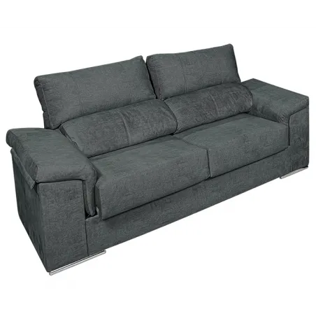 SOFA 2PL RECLINABLE Y EXTENSIBLE TAP. CAIRO, NEVADA Y EDI UV