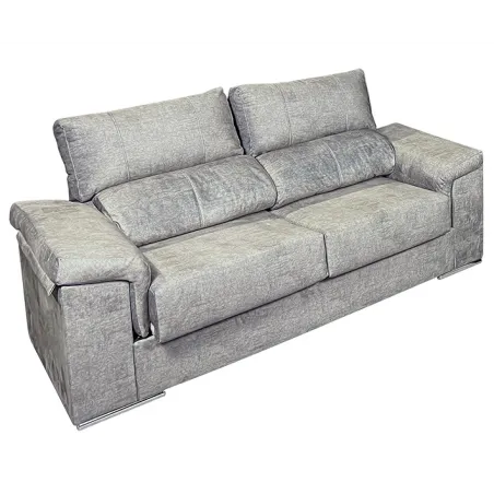SOFA 3PL RECLINABLE Y EXTENSIBLE TAP. CAIRO, NEVADA Y EDI UV
