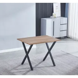 TABURETE MDF P/METAL VIDEL NEGRO                   NEGRO