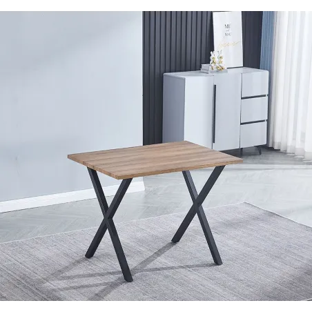 TABURETE MDF P/METAL VIDEL NEGRO                   NEGRO