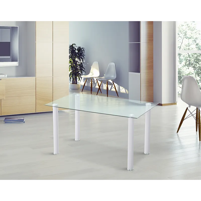 MESA COCINA FIJA C/TRANSPA YURI NEGRO              NEGRO