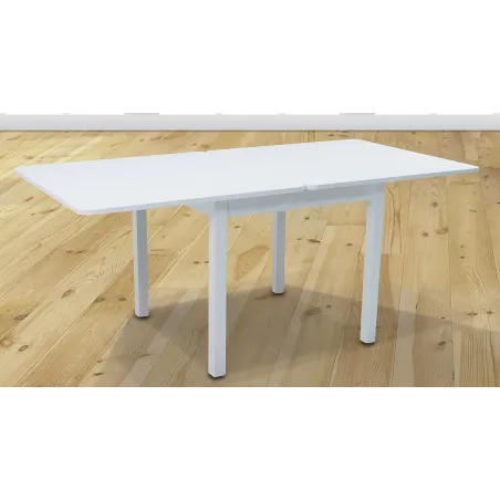 MESA LIBRO 90X90 ZORA BLANCO