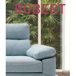 SOFA 3P-3ASI. 230CM.TAP.EDI MOD. ROBERT MLL 000    000 2
