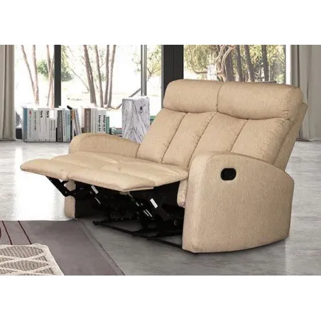 SOFA 2P RELAX MOD.TAP.103-03 SIBERIA MARENGO O BEIG