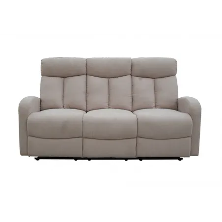 SOFA 3P RELAX MOD.TAP.103-03 SIBERIA NU BEIG       BEIG