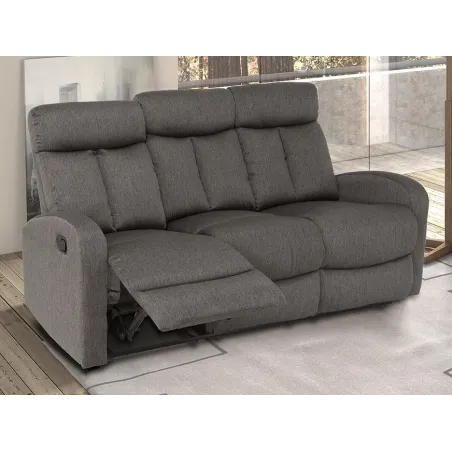 SOFA 3P RELAX MOD.TAP.103-03 SIBERIA NU BEIG       BEIG