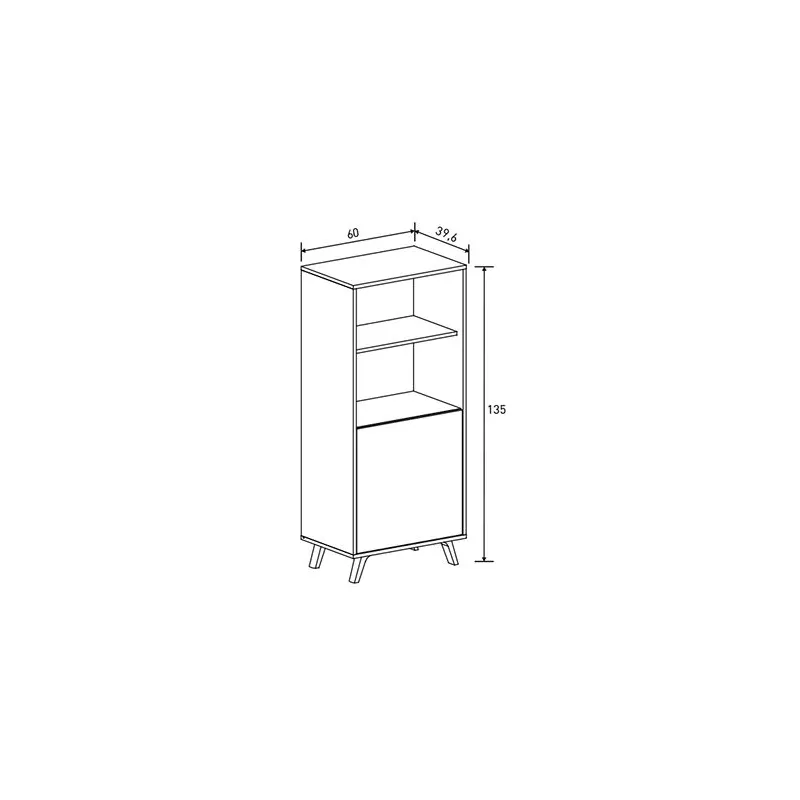 MUEBLE BAR MOD. SOLANA MAU-RY                      ROBLE MAU