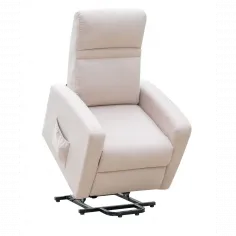 Butaca power lift Condal beige y marengo