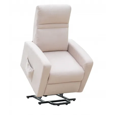 Butaca power lift Condal beige y marengo