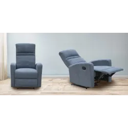 BUTACA RELAX TAP. CONDAL BEIG Y GRIS
