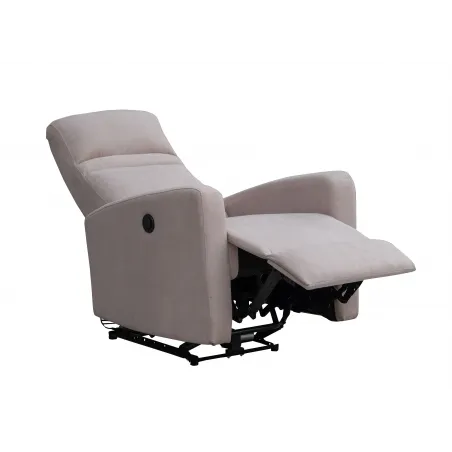 BUTACA RELAX TAP. CONDAL BEIG Y GRIS