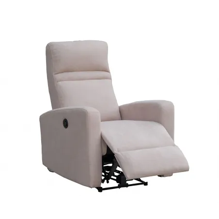 BUTACA RELAX TAP. CONDAL BEIG Y GRIS