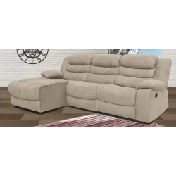 SOFA 3P RELAX TAP.103-03 LUXOR 2023 BEIG           BEIG 2