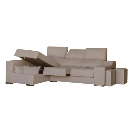 Chaiselongue izquierda Málaga beige o gris