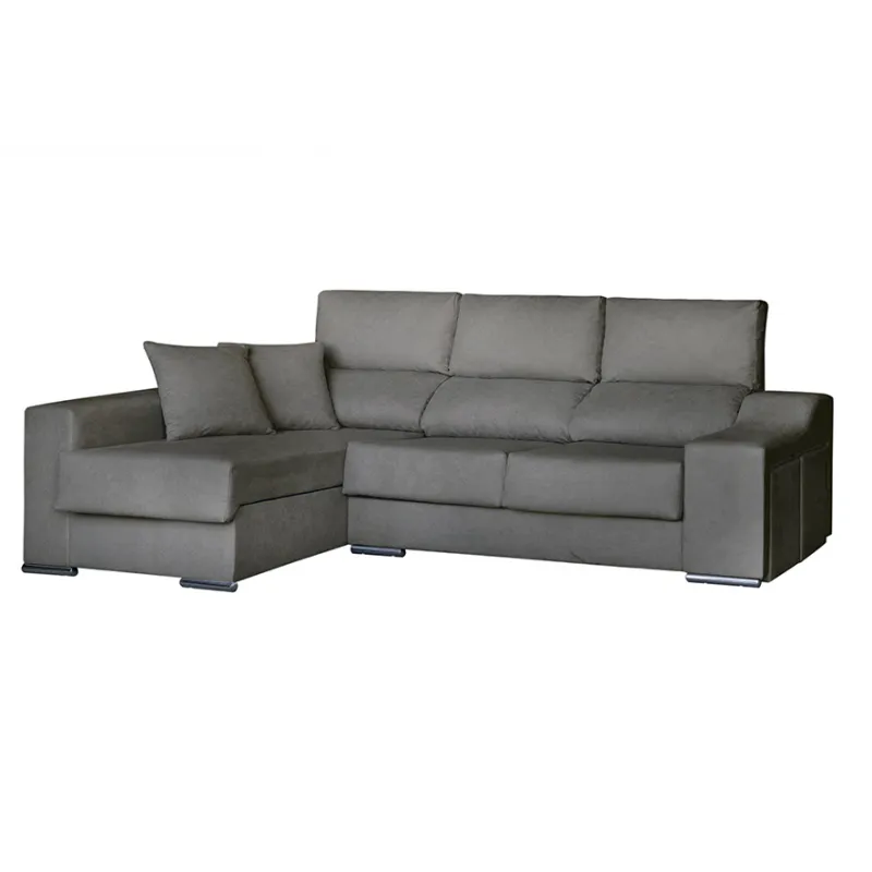 Chaiselongue izquierda Málaga beige o gris