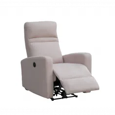 Butaca relax eléctrico Condal beige y marengo
