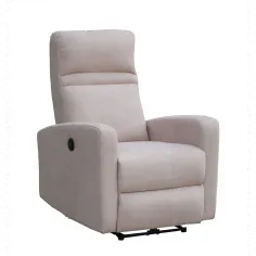 Butaca relax eléctrico Condal beige y marengo 2