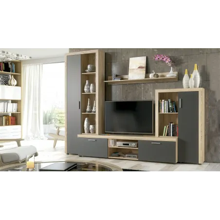 COMPOSICION UNICA 263CM. NOBEL CAMBRIA-BLANCO