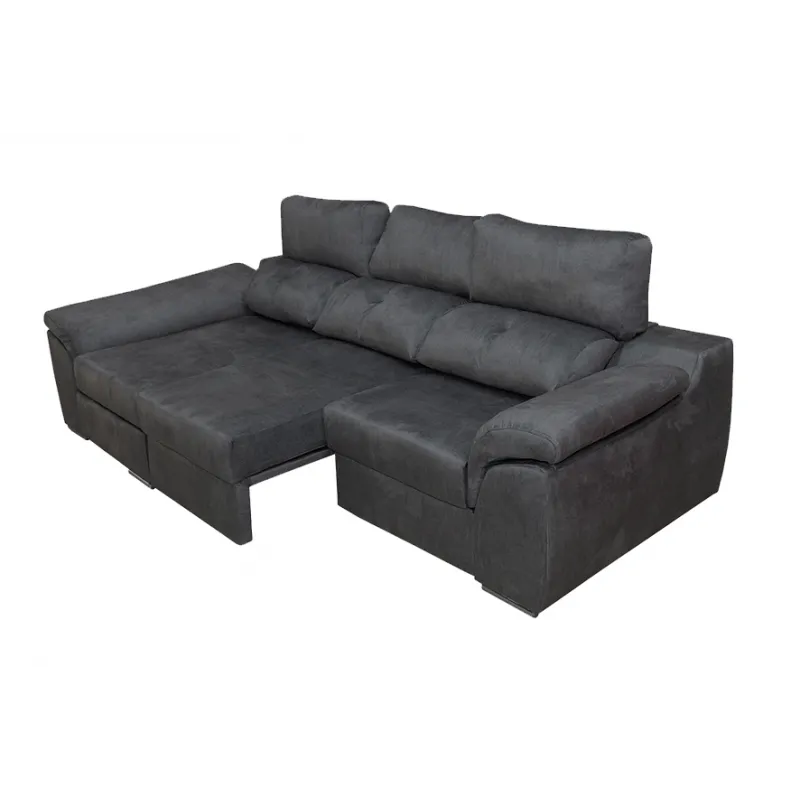 Chaiselongue cama con arcón Pirineos derecha