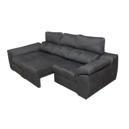 Chaiselongue cama con arcón Pirineos derecha