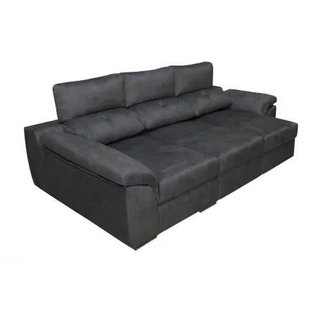 Chaiselongue cama con arcón Pirineos derecha