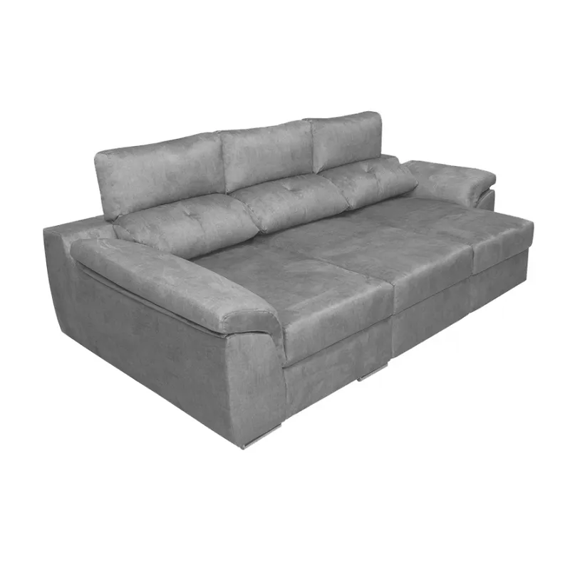 Chaiselongue cama con arcón Pirineos derecha