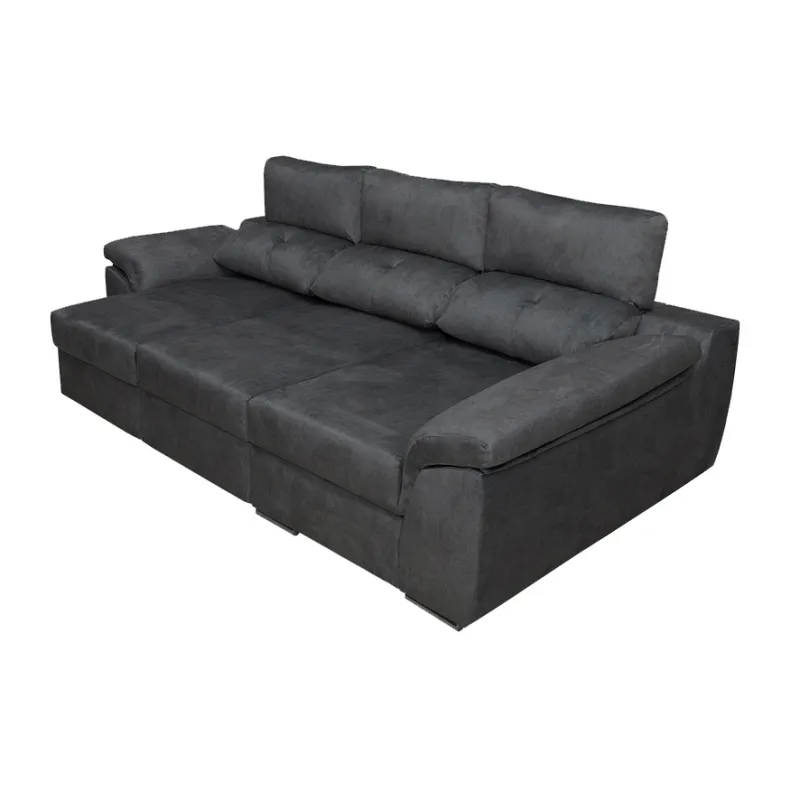 Chaiselongue cama con arcón Pirineos izquierda