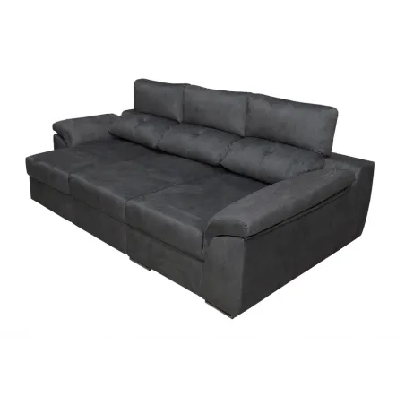 Chaiselongue cama con arcón Pirineos izquierda