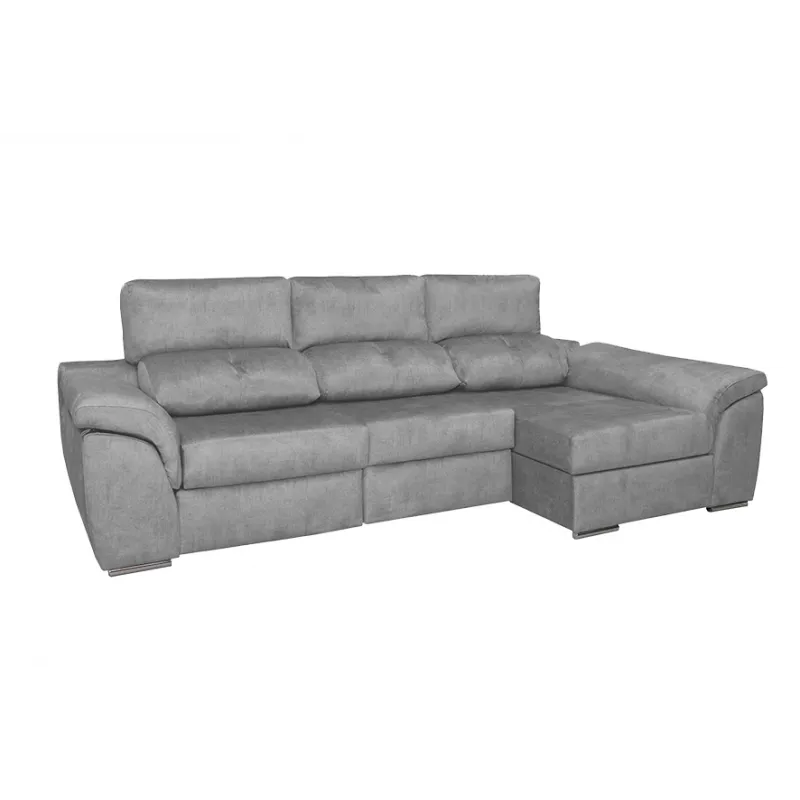 Chaiselongue cama con arcón Pirineos izquierda