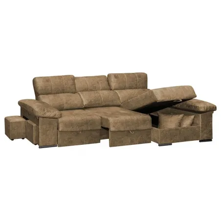 Chaiselongue Roma derecha tapizado antimanchas a elegir