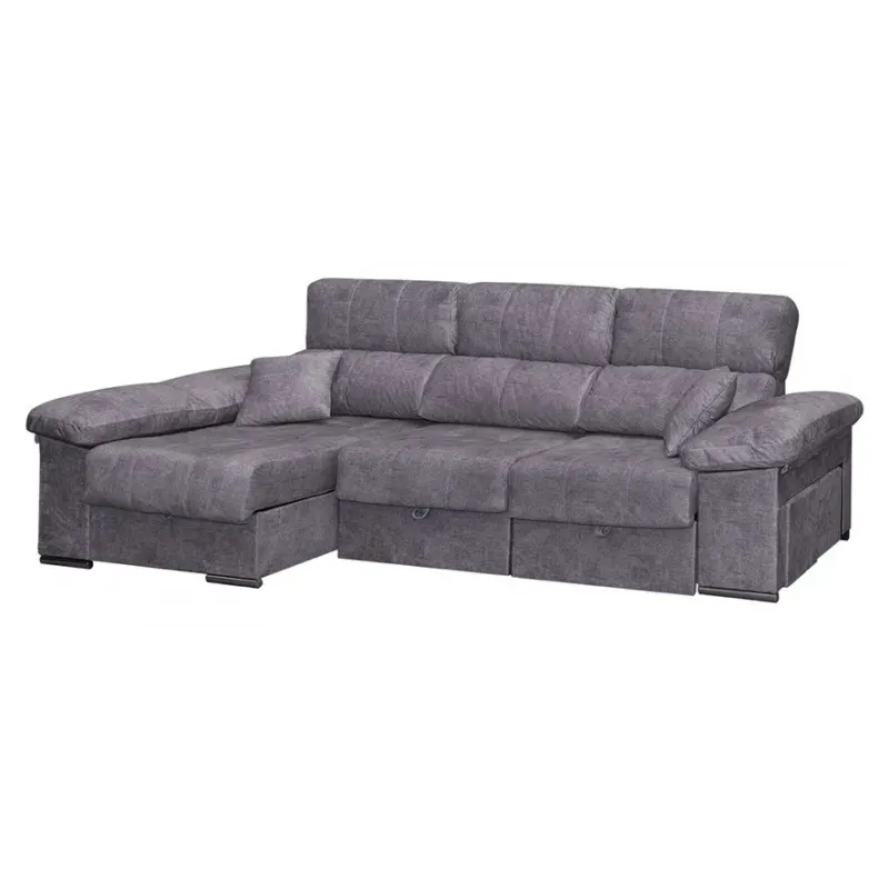 Chaiselongue Roma izquierda tapizado antimanchas a elegir