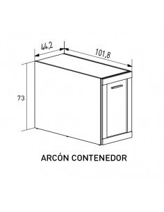 ARCON CONTENEDOR  LARA JUVEN PUC-TX                PUCCINI-T 2