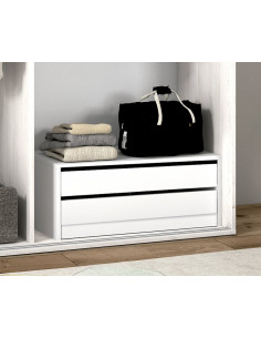 CAJONERA INTERIOR ARMARIO LARA DORM.BLANCO         BLANCO