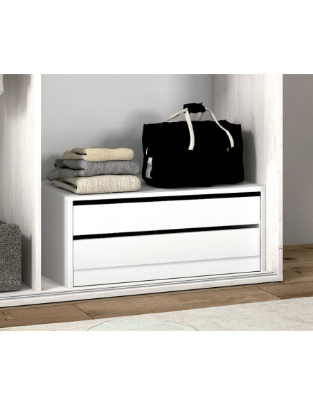 CAJONERA INTERIOR ARMARIO LARA DORM.BLANCO         BLANCO