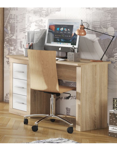 MESA ESTUDIO  LARA JUVEN CAM-BL                    CAMBRIA-B