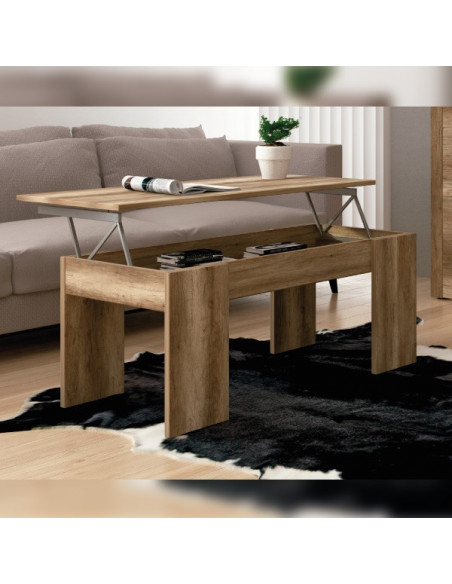 MESA CENTRO ELEVABLE  LARA MESAS CAÑON             COLOR CAÑ