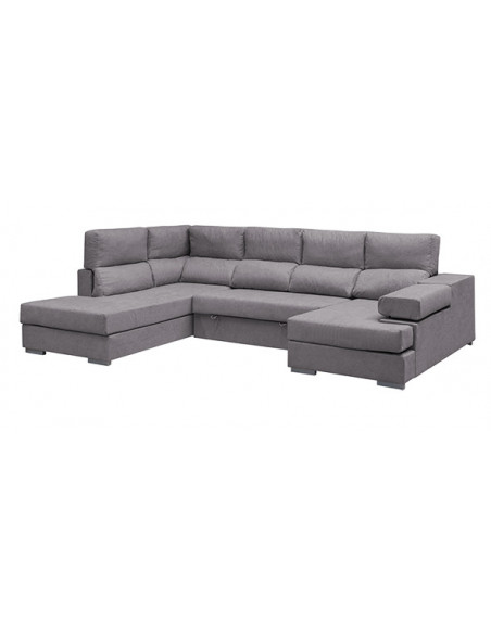 SHAIS RINCONERA IZDA CAMA TAP. NEVADA 2 BEIGE O 17 GRIS