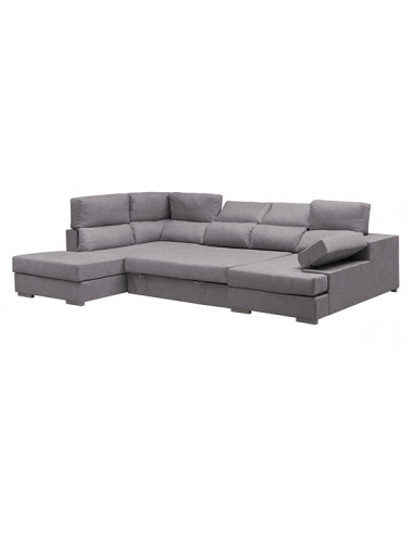 SHAIS RINCONERA IZDA CAMA TAP. NEVADA 2 BEIGE O 17 GRIS