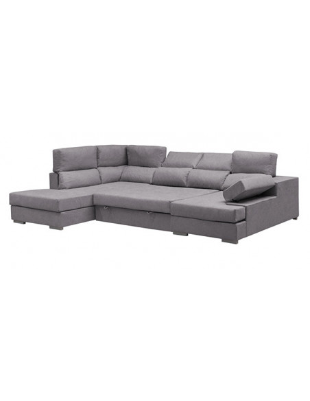 SHAIS RINCONERA IZDA CAMA TAP. NEVADA 2 BEIGE O 17 GRIS
